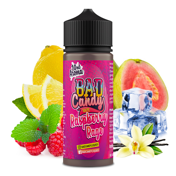 Bad Candy Raspberry Rage Longfill | 10ml in 120ml Flasche