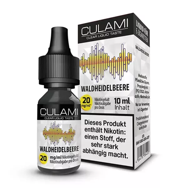 Culami Waldheidelbeere 20mg SaltNic Liquid