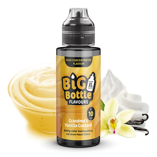 Big Bottle Grandma’s Vanilla Custard 10ml in 120ml Flasche