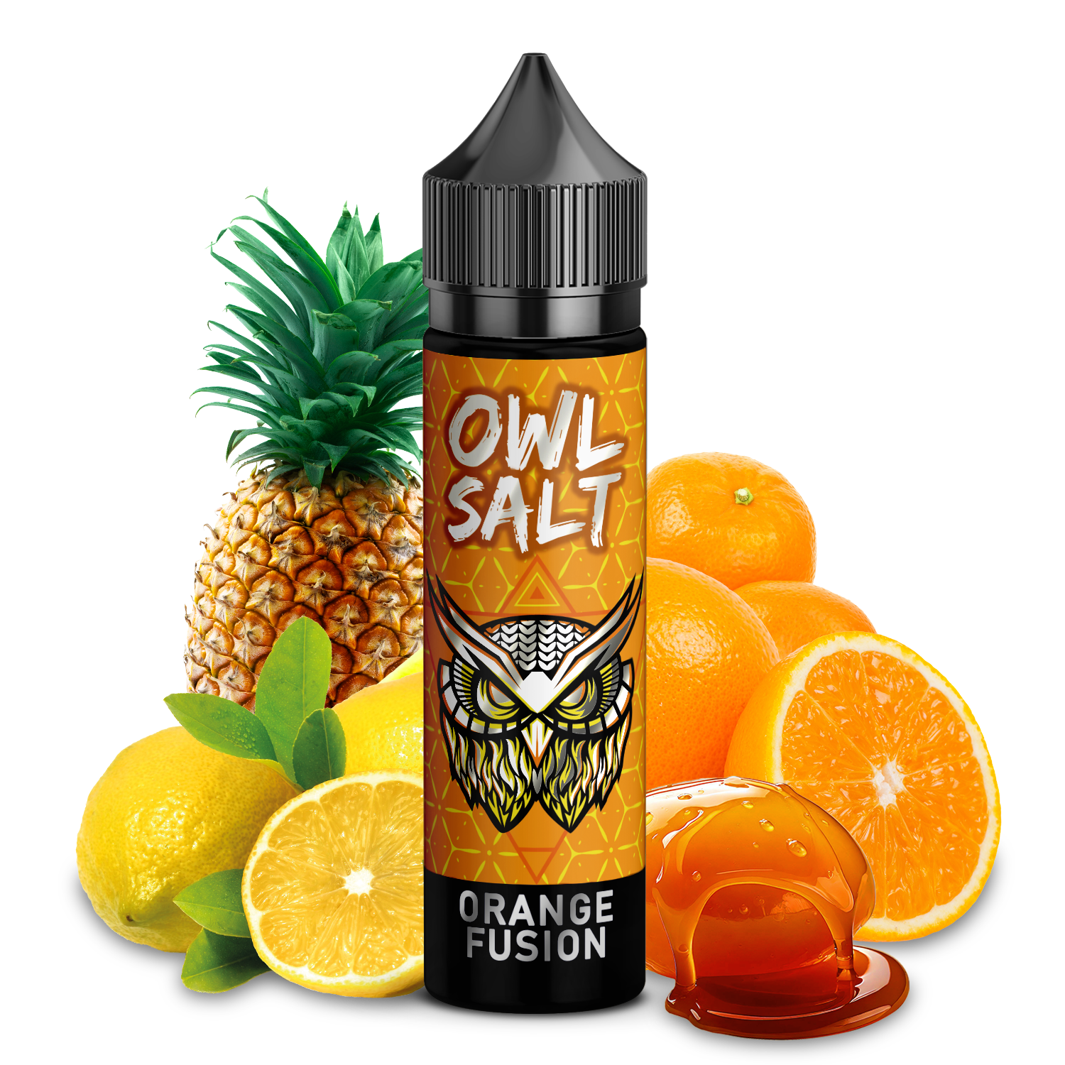 OWL Salt Orange Fusion Longfill | 10ml in 60ml Flasche