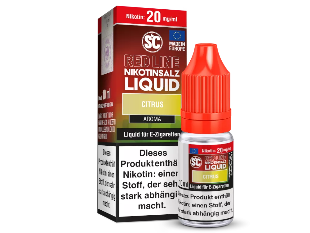 SC Red Line Citrus 10ml Nicsalt Liquid