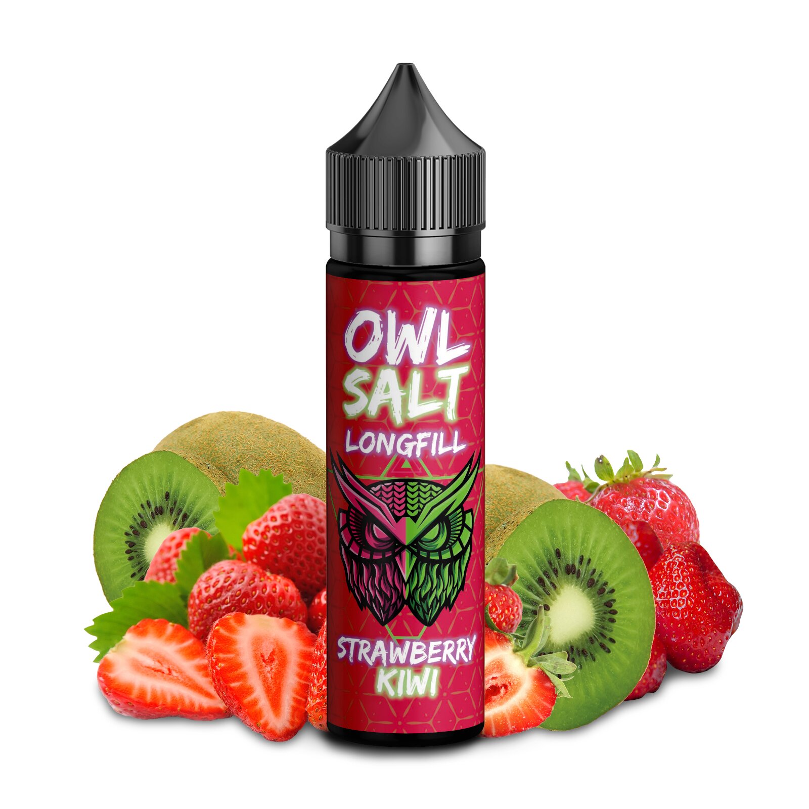 OWL Salt Strawberry Kiwi 10ml in 60ml Flasche