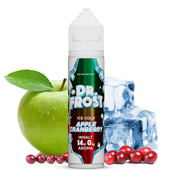 Dr. Frost Ice Cold Apple Cranberry 14ml in 60ml Flasche