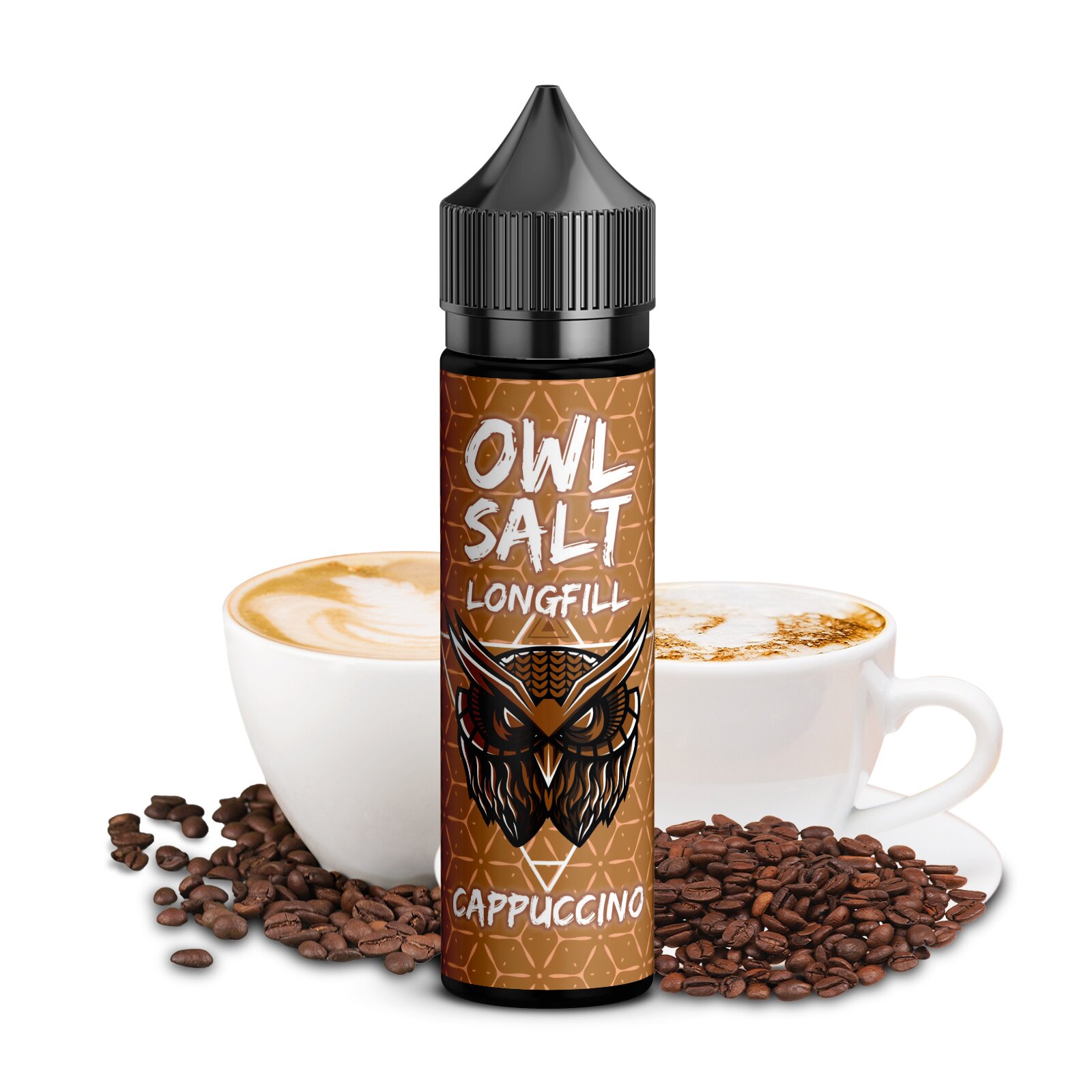 OWL Salt Cappuccino 10ml in 60ml Flasche