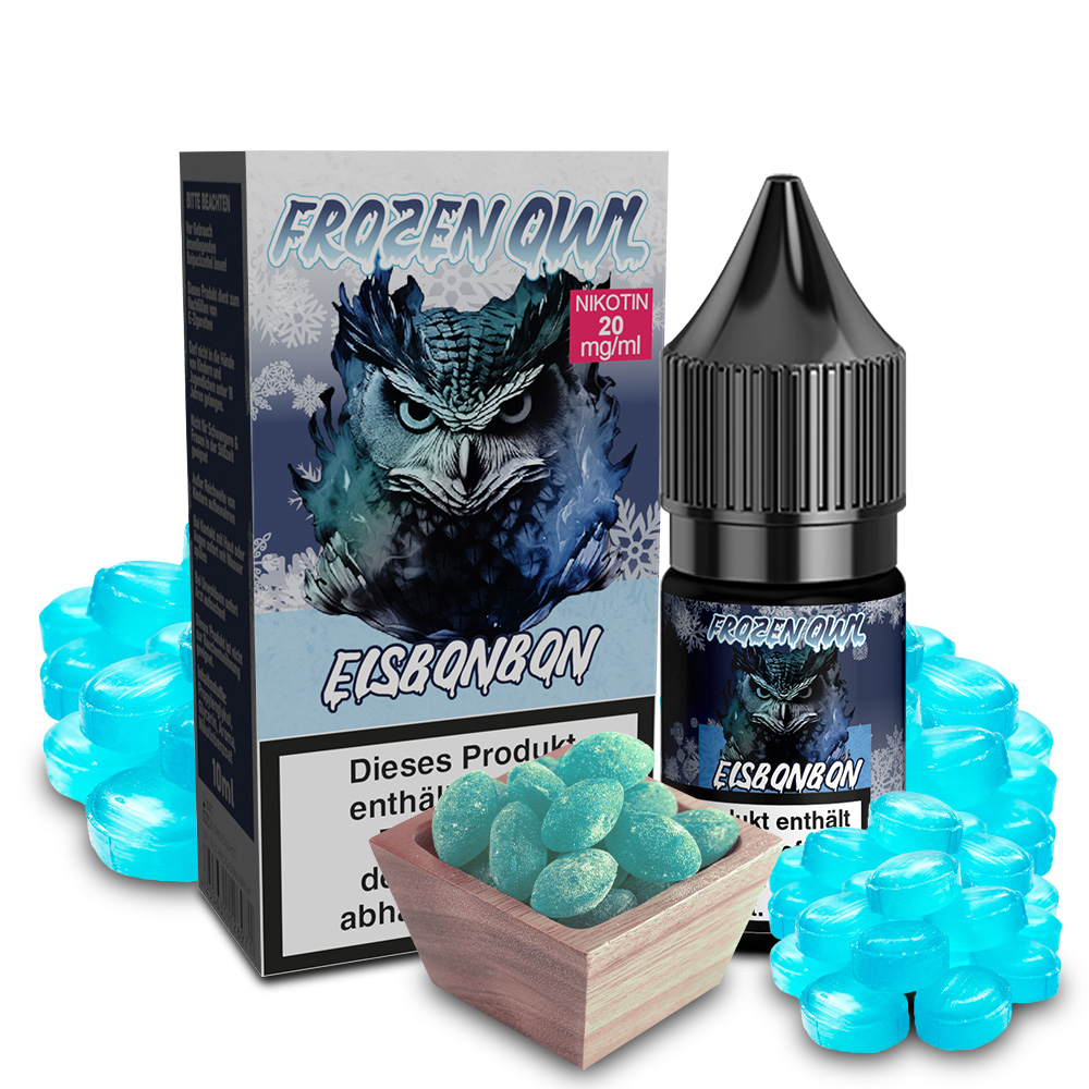 Frozen OWL Eisbonbon Nikotinsalz Liquid 10 ml