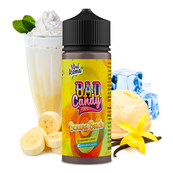 Bad Candy Banana Beach Longfill | 10ml in 120ml Flasche