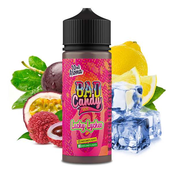 Bad Candy Lucky Lychee Longfill | 10ml in 120ml Flasche