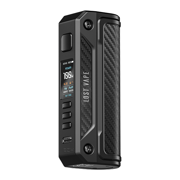 LOST VAPE - Thelema Quest Solo Mod Schwarz Carbon