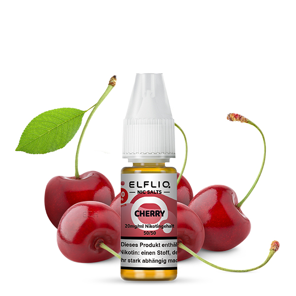 Elfbar ELFLIQ Cherry Liquid 10ml SaltNic