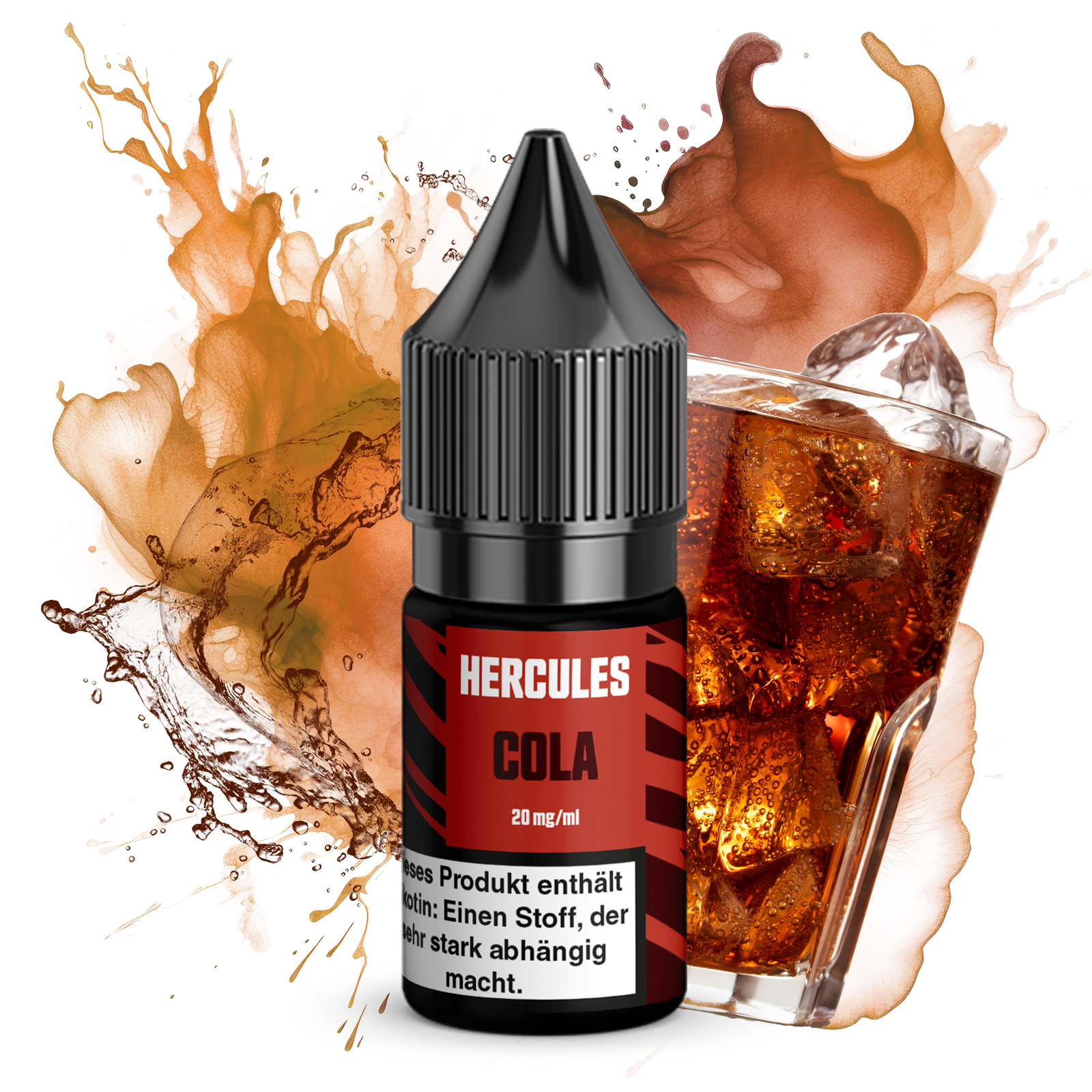 Hercules Nikotinsalz Liquid 10ml Cola